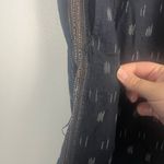Anthropologie  Black Ikat Beach Pants With Beads Size small Photo 4