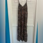 Miss Tina by Tina Knowles Cheetah Maxi‎ Dress Brown Photo 3