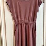 NWOT Nicole Miller New York Mauve Jersey Mini Dress, Size Large Purple Photo 0