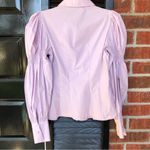 ZARA  STRETCHY POPLIN SHIRT TRF Lilac XS Photo 12