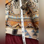 MISA Los Angeles NWT- SIENA Top in Alhambra Mosaic, size Medium Photo 5