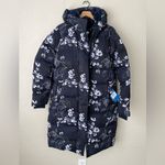 Columbia Boundless days printed floral long down puffer coat 1X NEW Photo 7