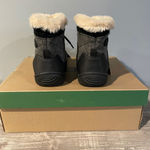 Jambu JBU by Womens Jane Black Boots Size 6 Slip On Lace Up Faux Fur Photo 3