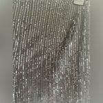 Black fully lined sparkly sequined high waisted shorts, holiday, party; size L Size L Photo 1