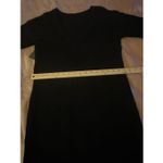 NWT Lulus Long Sleeve Knee Length Knit Sweater Dress Black Size XS Photo 8