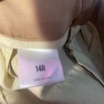 EXPRESS  Faux Leather Pants Women’s 14R Brown Straight Leg Photo 3