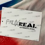 Faux Real Lightweight Firecracker Multi Color Dress Size XL New! Red Photo 5