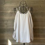 Daily look gray off the shoulder, cut out blouse Photo 4