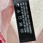 Natori ‎ Bra 36D Pink Lace Trim Underwire Tulle Full Coverage Photo 5