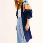 Free People  Color Block Windbreaker Jacket Photo 3