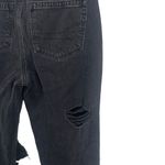 American Eagle Comfort Stretch Mom Jean Charcoal Wash Distressed Hi-Rise Women 2 Photo 6