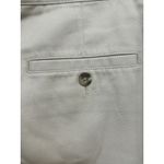 L.L.Bean Original Fit Cotton Blend Pleated Pants Beige Women's Size 14 Photo 4