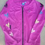 Adidas  zip up women's size small with old school logo. Super cute Photo 0