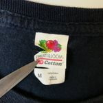 Fruit of the Loom DARE 83 Neon Graphic Tee Black Medium M 100% Cotton Bold Colors Casual Retro Photo 3