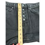 Reformation Cynthia High Rise Straight Jeans Women's Size 25 Black Button #GG7-7 Photo 6