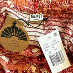 Bila77 Ludlow Boho Patchwork Print Midi Dress Size XS NWT Pink Photo 8