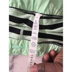 Lululemon In a Flash Skirt Skort Size 10 Fresh Teal Double Diamond Rare Exce Green Photo 3