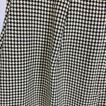 Vintage Pencil Skirt Tan Black Mini Herringbone Sz Small Photo 4