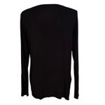 Bryn Walker Size M Long Sleeve Micro Modal Spandex Tee T Shirt Thin TINY FLAW Photo 1