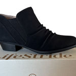 Life Stride Aurora Ankle Booties, Black Women's 7.5 M Boots Comfort Cushion Photo 0