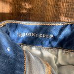 American Eagle Outfitters White and Blue Skinny Jeans Photo 3