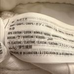 Abercrombie & Fitch 90s Straight Ultra High Rise White Frayed Hem Jeans Size 30 Photo 7