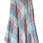 Vintage wool blend pink and gray pleated skirt‎ Size undefined Photo 0
