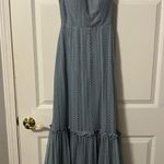 Azazie Dusty Blur Bora Bora Bridesmaid Dress Photo 2