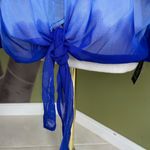 INC International Concepts Blue Hombre Field Tie Dye button up shirt Size Small Photo 1