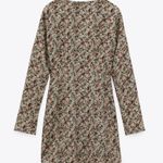 ZARA NWT  Rose Floral Print Vintage Mini Dress Photo 3