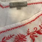 World Mkt Coverup Sheer Top White Pink Crochet Flowers Size undefined Photo 5