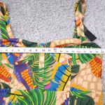House of Harlow 1960 Linen Blend Toucan Tropical Mini Dress NWT Women's Size XL Tan Photo 3
