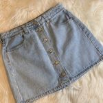 PacSun  button front denim mini skirt 27 Photo 0
