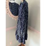 BLUE RAIN M babydoll boho floral festival dress NWT Size M Photo 2