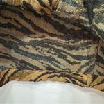 Coldwater Creek  Vest Animal Stripes Lightweight Tapestry Jacquard Mobwife Photo 9