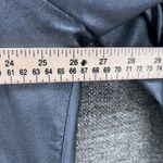 Jessica London Jessica‎ London Blazer Leather Jacket Silver 20 Photo 7