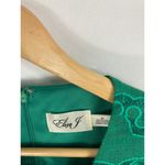 Eliza J  Lace Sleeveless Dress Green Size 0P Photo 3