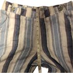 D. Jeans Definitions by Lagenlook Boho Striped Linen Blend Pant size L Photo 9