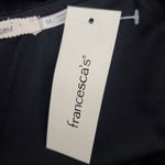 Francesca's Mi Ami Black Mini Dress with Ruffle Detail NWT Size Medium Photo 7