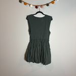Daily Practice Anthropologie Mini Bubble Dress Deep Teal Green Size L Photo 6
