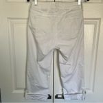 NYDJ White Lift Tuck Crop Denim Jeans Size 4 Photo 7