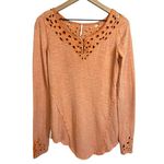 Free People 'Blue Luna' Embroidered Cutout Top Photo 1