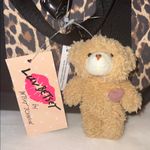 Betsey Johnson Luv Betsey Leopard Print Tote – Heart Logo & Teddy Charm • NWT Photo 2