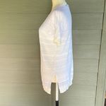 Theory “Hilson” Short Sleeve Linen Blend Top/Sweater Photo 7