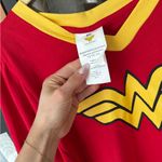 DC Comics Wonder Woman superhero costume long sleeve top tee cape superman halloween Photo 3