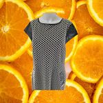 Beige by ECI Black and White Diamond Dress with‎ Solid Black Accents Size 14 Photo 1