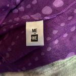 Me to We  Purple & White Dotted Scarf - 70" x 40" Photo 2