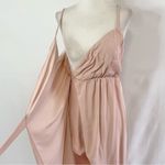 Show Me Your Mumu New  Liz Maxi Bridesmaid Dress Dusty Blush Pink Size Medium Photo 9
