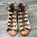 Naughty Monkey  Stylish Black and Cream Women's Sandals Photo 1