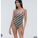 Everlane NWT Large Swimsuit The String One-Piece Flattering Bust Cups Tie to Fit Photo 10